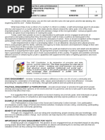 Philippine Politics and Governance Citizenship in Practice: Political Engagement and Youth Empowerment Aileen N. Labao