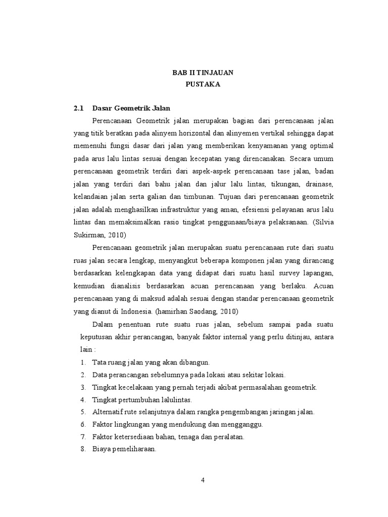 Jalan Raya 1 | PDF