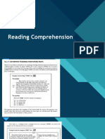 Click To Edit Master Title Style: Reading Comprehension
