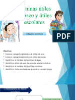 U Ütiles Escolares y de Aseo