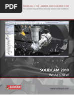 Solidcam 2010 Whats New