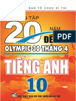 Tuyen Tap 20 Nam de Thi Olympic 30 Thang 4 Tieng Anh 10