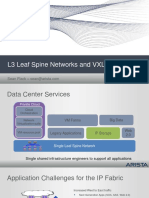 Sean Flack - Arista - L3 Leaf Spine Networks and VXLAN