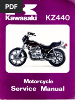 Kawasaki OEM Genuine Service Manual 2021-2024 KX250 KX250X