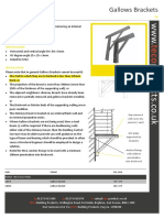 Gallows Brackets Teco