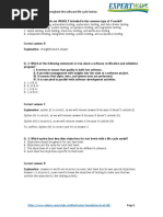 Answers To Testing Throughout The Software Life Cycle Section