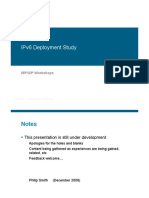IPv6 Deployment Study - Cisco