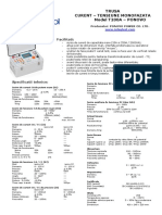 Trusa Curent - Tensiune Monofazata Model T200A - PONOVO: Facilitati