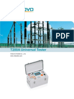 T200A Single Phase Universal Test Set