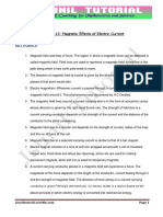 10th Magnetic Electric Current Test Paper-1