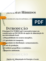 Sistemas Híbridos: Solução para Energia em Comunidades Isoladas