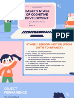 Piaget's Stage of Cognitive Development