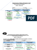 Matriz Curricular Inmaculada Gonzalez