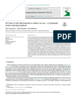 30 Years of Soft Interventions To Reduce Car Use