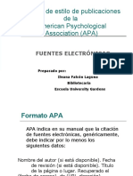 Manual de Estilo de Publicaciones de La American Psychological Association (APA)