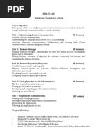 Syllabus (Sem-I)