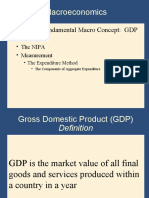 Macroeconomics: - The Most Fundamental Macro Concept: GDP