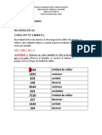 SEMANA DEL 3 AL 7 ENERO 4° Grado 2021-2022