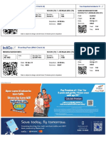 6E 682 22:05 Hrs Zone 4 15A: Boarding Pass (Web Check In)