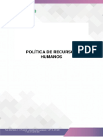 Politica de Recursos Humanos Ihars