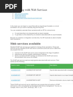 Developing With Web Services