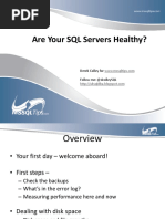 Healthy SQL Server