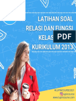 Materi, Latihan Soal Relasi Dan Fungsi Kelas X