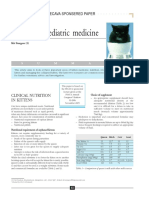 Eline Paediatric Medicine: Clinical Nutrition in Kittens