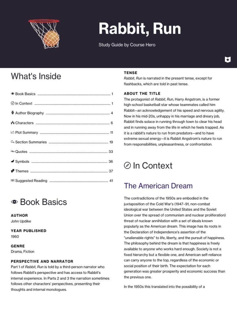Rabbit Run | PDF | Young Adult