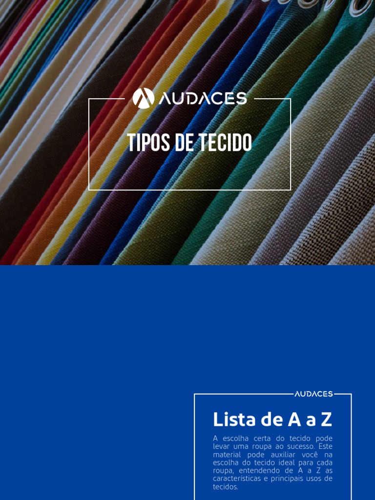 Tipos de Tecidos | PDF | Têxteis | Roupas, image size:768x1024
