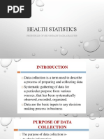 Health Statistics: Principles of Secondary Data Analysis