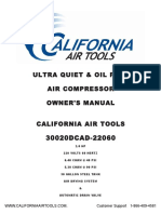 California Air Tools 30020DCAD-22060 Air Compressor Owner's Manual 1-18