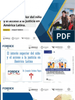23.10.2021 - El Interés Superior Del Niño y El Acceso A La Justicia en América Latina. (Joaquín Sedano)