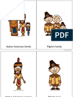 Free Printable Thanksgiving Vocabulary Picture Cards