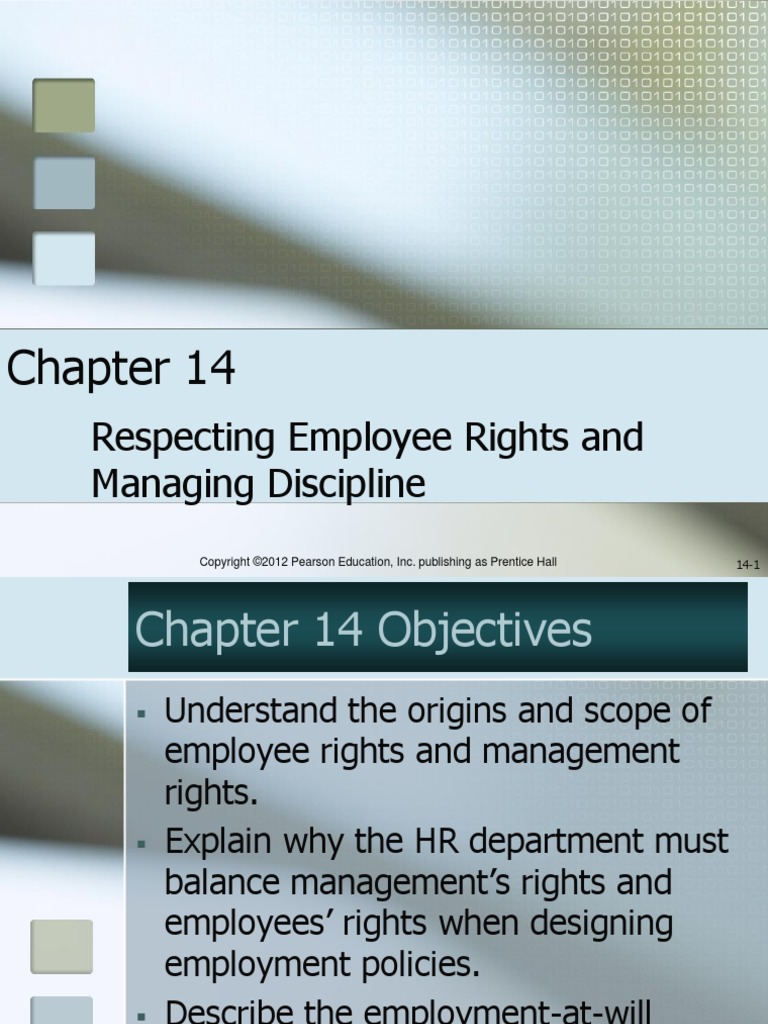 Respecting Employee Rights and Managing Discipline | PDF | At Will ...