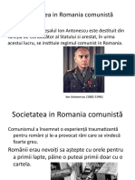 Societatea in Romania comunistă