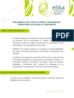 18 - Reglamento 1169.2011 - Información Al Consumidor