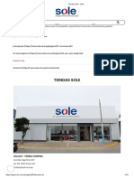 Tiendas Sole - Direccion