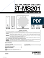 Powered Multimedia Speaker Service Manual