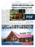 108 Mile Firefighters in Training Mode: Community Appreciation