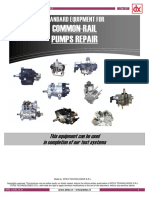 Common-Rail Pumps Repair: Standard Equipment For