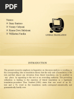 Download Literal Translation by Suny Asep SN55407524 doc pdf