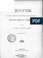 Bojničić, Ivan - Vjestnik Kr. Hrv.-Slav.-Dalm. Zem. Arkiva Vol.2, Zagreb, 1900