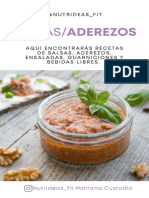 Recetas Libres Salsas y Aderezos