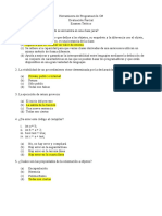 Evaluación Parcial