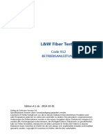 LW Fiber Tester Plus Betriebsanleitung