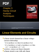 Handy Circuit Analysis Techniques: Reproduction or Display. 1