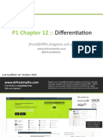 P1 Chp12 Differentiation