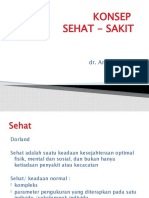 Konsep Sehat-Sakit