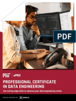 Brochure MIT XPRO - Professional Certificate in Data Engineering - V44